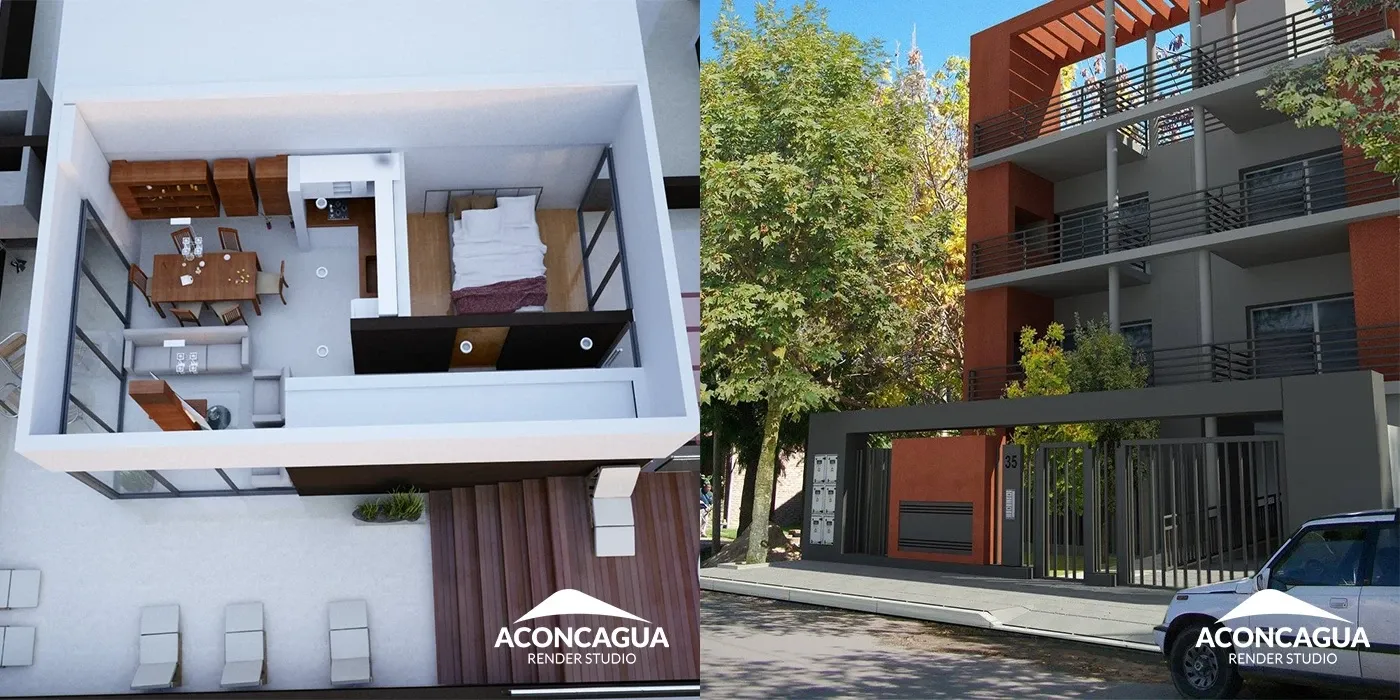 Naming y logo / Aconcagua Render Studio — imagen 2