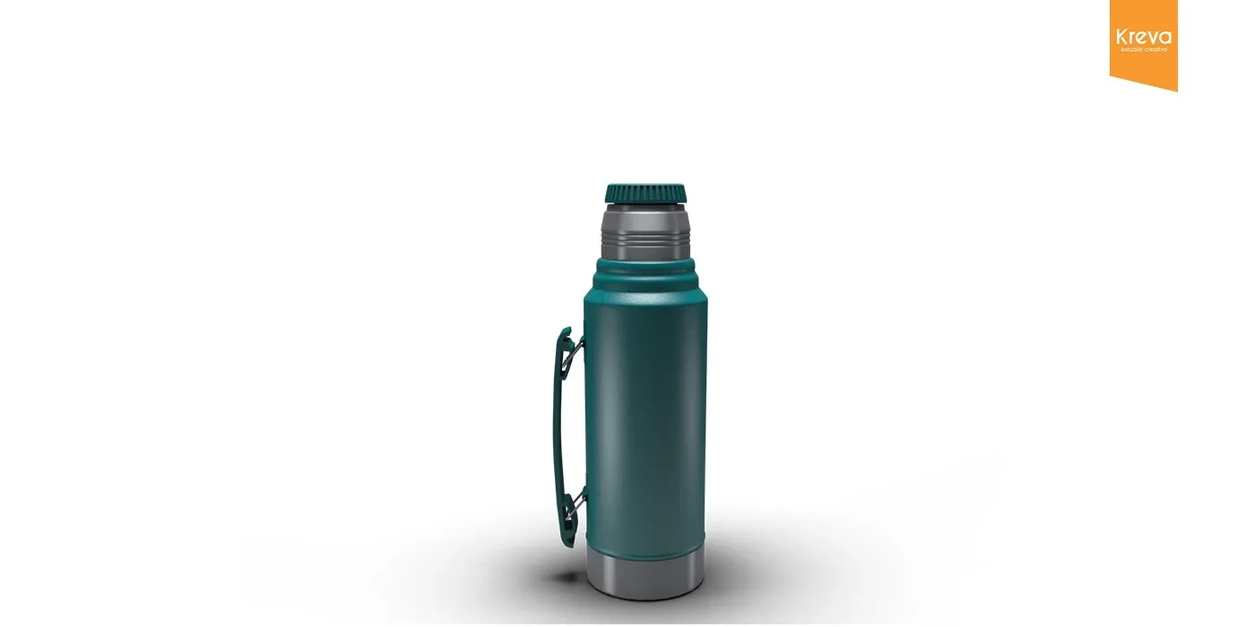 Termo acero inoxidable / Modelado 3D — imagen 1