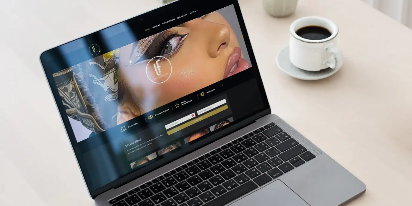Sitio web con cursos online / Lautaro Ferrante