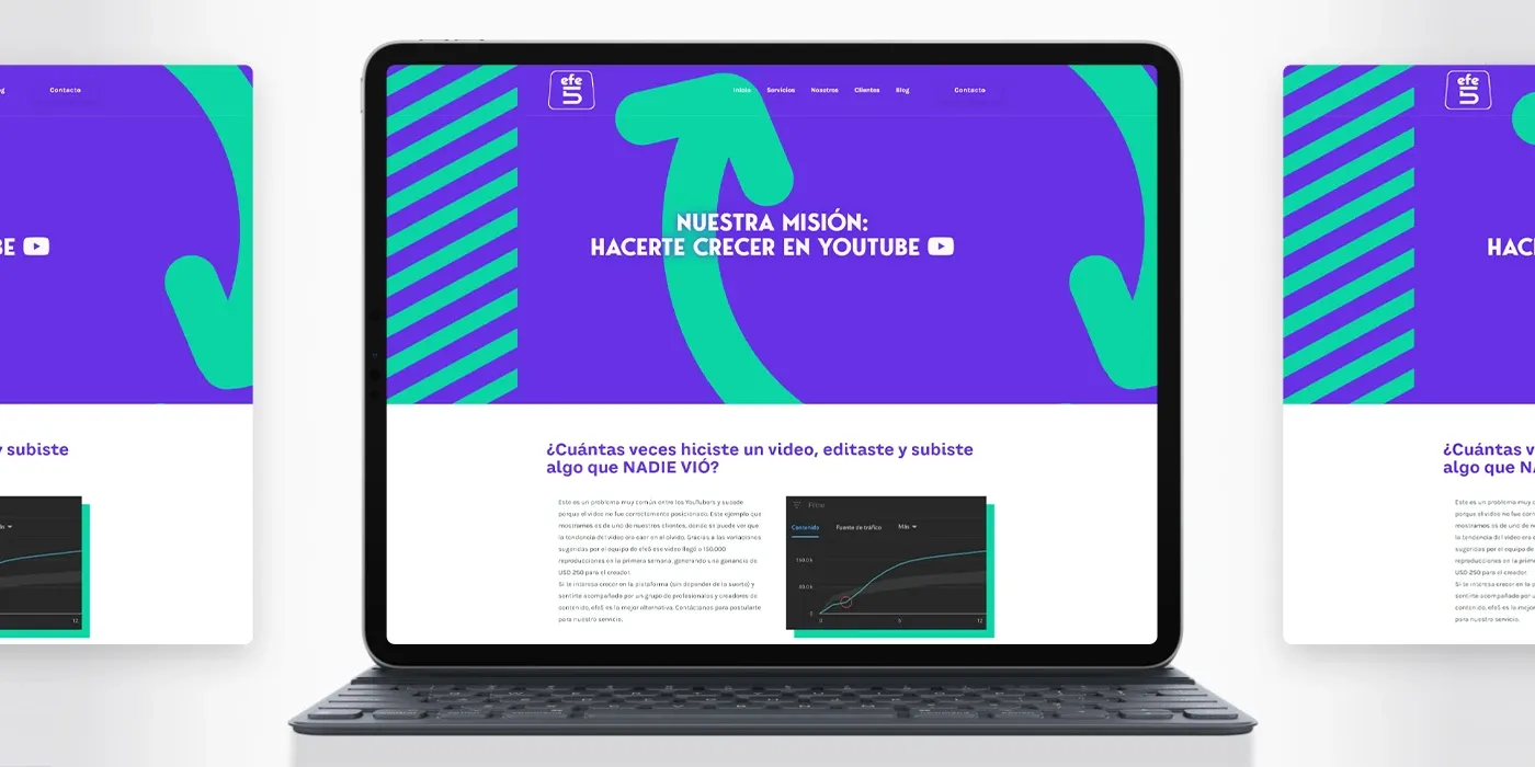 Landing page / efe5